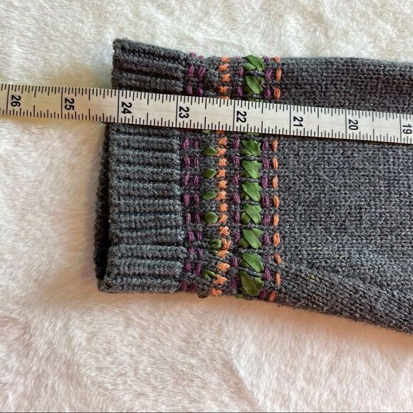 Woolrich Charcoal Gray Front Button Cardigan Size Large - Picture 14 of 14